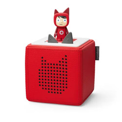 Tonies Toniebox Starter Set with Creative-Tonie - Red