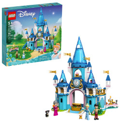 LEGO Disney 43206 Cinderella and Prince Charming's Castle Age 5+ 365pcs