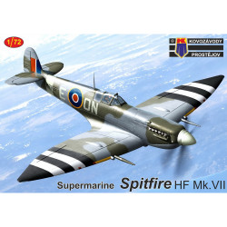 Kovozavody Prostejov 72478 Spitfire HF.VII D-Day Invasion Stripes 1:72 Model Kit