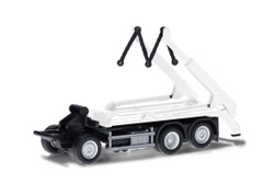 Herpa 85885 MAN TGS 3 Axle Skip Loader Truck Chassis (2) HO Gauge