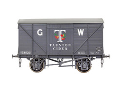 Dapol 7F-066-007W GW Standard 12t Van Grey Taunton Cider 123522 Weathererd O
