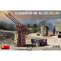 Miniart 35438 Flugabwehr-MG 151/20 Drilling 1:35 Model Kit