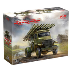 ICM 35595 BM-13-16 on G7107 "Katyusha" WWII Soviet Rocket Launcher Truck 1:35