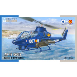 Special Hobby 48202 AH-1G Cobra Spanish & IDF/AF Cobra 1:48 Plastic Model Kit