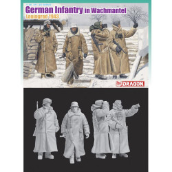 Dragon German Infantry Wachmantel Leningrad 1:35 6518 Plastic Figures Model Kit