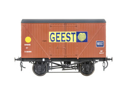 Dapol Banana Van Geest Bauxite Large Logo B880898 Weathererd O Gauge 7F-016-008W