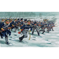 ITALERI Prussian Infantry Napoleonic War 6067 1:72 Figures Kit