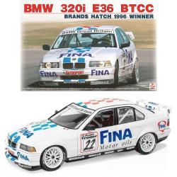 Beemax 24045 BMW 320i E36 Fina BTCC Brands Hatch 1996 Winner 1:24 Model Kit