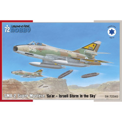 Special Hobby 72345 SMB-2 Super Mystère 'Sa’ar 1:72 Plastic Model Aircraft Kit