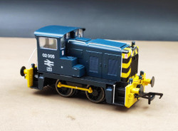 GAUGEMASTER 4240402 Class 02 2850 BR Blue w/Wasp Stripes & Yellow Bufferbeam OO