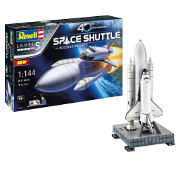 Revell 05674 Gift Set Space Shuttle & Boosters 40th Anniversary 1:144 Plastic Model Kit