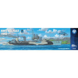 AIP 15002 HMS Belfast 1942 Royal Navy Cruiser 1:350 Model Kit