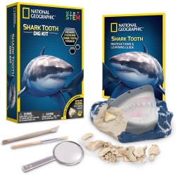 National Geographic Shark Teeth Dig Kit STEM Toy