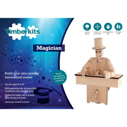 Timberkits Magician Wooden Mechanical Model Kit