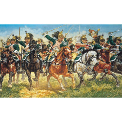 ITALERI French Dragoons (1815) 6015 1:72 Model Kit Figures