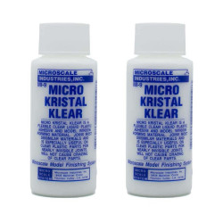 Microscale Industries Micro Kristal Klear Twin-Pack MI-9 MSKK
