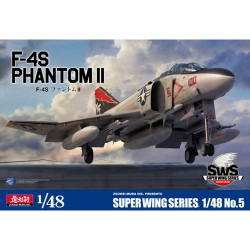 Zoukei Mura SWS48-05 F-4S Phantom II 1:48 Plastic Model Aircraft Kit