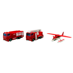 Siku 0401 Fire Brigade Set - 3 Vehicle Pack