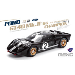 Meng Model Racng Series 003 - Ford GT40 Mk.II 1966 Champion - 1:12 Model Kit