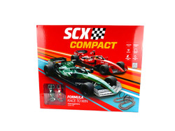 SCX Compact Formula Race to Win Starter Set 1:43 Slot Car