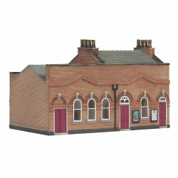 Scenecraft 42-0066R March Station Ticket Office Red