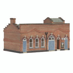 Scenecraft 42-0067B March Station Facilities and Stores Blue