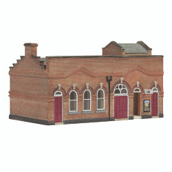 Scenecraft 42-0067R March Station Facilities and Stores Red