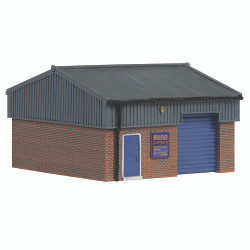 Scenecraft 42-0090B Small Industrial Unit Blue