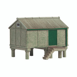 Scenecraft 42-0137G Wigmore Provender Store Green