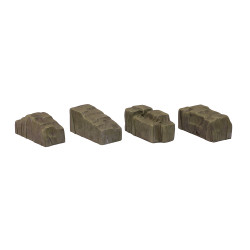 Scenecraft 42-545 Tarpaulin Covered Wagon Loads (x4)