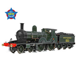 EFE Rail E85024 LSWR Adams T3 560 SR Lined Maunsell Green