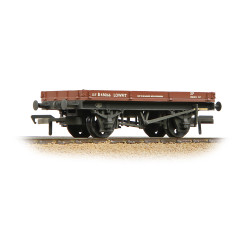 Bachmann Branchline 37-479C 1 Plank 'Lowfit' Wagon BR Bauxite (Late) [W]