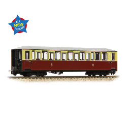 Graham Farish 394-100A Ffestiniog Railway 'Tin Car' Saloon 3rd No.120 FR Crimson