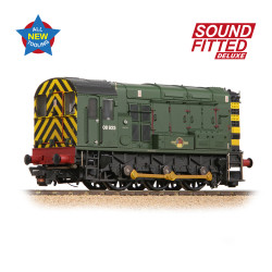 Bachmann Branchline 35-926SFX Class 08 08923 BR Green (Wasp Stripes) [W]