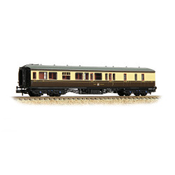 Graham Farish 374-511B GWR Hawksworth Brake Third Corridor GWR Chocolate & Cream