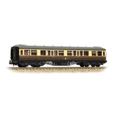 Graham Farish 374-536B GWR Hawksworth Third Corridor GWR Chocolate & Cream