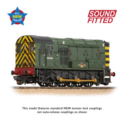 Bachmann Branchline 35-926SF Class 08 08923 BR Green (Wasp Stripes) [W]
