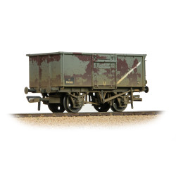 Bachmann Branchline 37-227D BR 16T Steel Mineral Wagon Top Flap Doors BR Grey W.