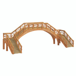 Scenecraft 44-0186 NER Footbridge Brown
