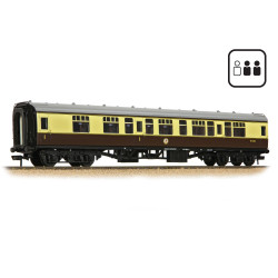 Bachmann Branchline 39-129DPF BR Mk1 CK Composite Corridor BR WR Choc & Cream PF