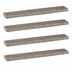 Scenecraft 47-563 Straight Pavements (x4)