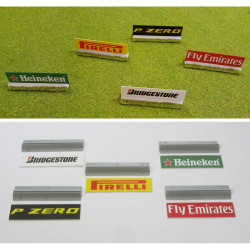 SLOT TRACK SCENICS AB3B Advertising Boards - for Scalextric