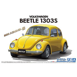 Aoshima 06130 Volkswagen 13AD Beetle 1303S '73 1:24 Model Kit