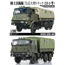 Aoshima 05894 Type 73 Heavy Truck (SKW-464) 1:35 Model Kit