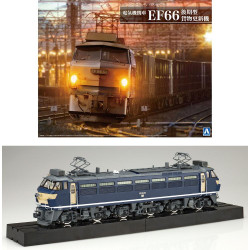 Aoshima 06183 Electric Locomotive EF66 JRF 1:45 Model Kit