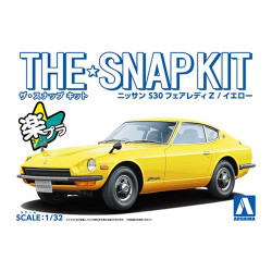 Aoshima 06257 Nissan S30 Fairlady Z (Yellow) 1:32 Snap Kit Model Kit
