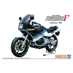 Aoshima 06322 Suzuki GJ21A RG250 F '84 1:12 Bike Model Kit