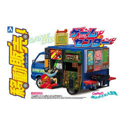 Aoshima 06373 Mobile Game Centre Van 1:24 Model Kit