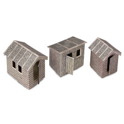 Metcalfe PO512 Garden Sheds HO/OO Gauge Kit