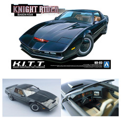 Aoshima 06377 Knight Rider Knight 2000 K.I.T.T. Season 4 KR-03 1:24 Model Kit